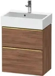 Duravit Waschtischunterschrank D-Neo Compact 58,4x37,2xcm, 1 Kast, 1 A, g pol/Nu Nat