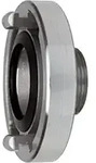 Riegler Storz-Festkupplung, Alu, Storz-Gr&ouml;&szlig;e 52-C, KA 66 mm, G 1 AG