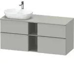 Duravit Waschtischunterschrank D-Neo 140x55cm, 2 SBK, 2 A, B L, ES geb/gr ma