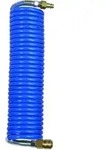 Riegler Spiralschlauch-Kupplung-Set, Standardkuppl., PA, &Atilde; ̧ 10x8, 5,0 m