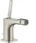 hansgrohe Bidet-Einhebelmischer Axor Citterio E A 114mm, m Pin-Griff, ZugstAblGar, ED