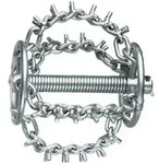Rothenberger Kettenschleuderkopf mit Spikes, 4 Ketten und Ring, 22 mm