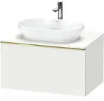 Duravit Waschtischunterschrank D-Neo 80x55cm, g pol/w m, 1 A, 1 Pl, wandh&auml;ngend
