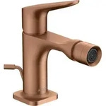 hansgrohe Bidet-Einhebelmischer Axor Citterio M A 116mm, m Zugst.Abl.Gar., brush. r