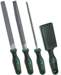Bosch Handwerkzeuge Feilen-Set 200 mm / 8" mit B&uuml;rste, 4-teilig