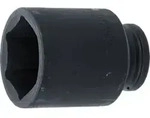 BGS Kraft-Steckschl&uuml;ssel-Einsatz Sechskant, tief 5755, Antrieb Innenvierkant 20 mm