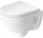 Duravit Wand-WC, Tiefsp&uuml;ler D-Code Compact 37x48cm, 4,5 l, riml, w, o vorm....