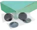 Schwei&szlig;erschutz- Brillenglas DIN 3, 50mm