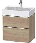 Duravit Waschtischunterschrank D-Neo 68,4x44,2cm, ch/Ei ma, 1 Kast, 1 Ausz.