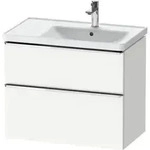 Duravit Waschtischunterschrank D-Neo 78,4x45,2cm, 1 Kast, Beck. re, chr/we ma