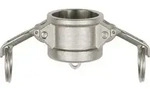 Riegler Kamlok-Verschlusskappe, Typ DC, ES 1.4401, f&uuml;r Stecker- &Oslash;54 mm