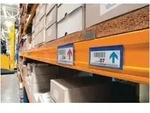 Durable Magnetische Etikettentasche 1/2 A5 quer