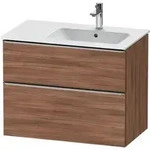 Duravit Waschtischunterschrank D-Neo 81x46,2cm, 1 Kast, B R, ES geb/Nussb Nat