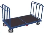 VARIOfit Doppel-Stirnwandwagen mit senkrechten Streben 1.605 x 880 mm Traglast...