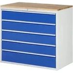 Rau Schubladenschrank Buche-Top und 5 x Schubl.-XXL 4x180 1x210mm