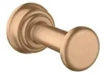 hansgrohe Handtuchhaken Axor Montreux Metall, Wandmontage, brushed bronze