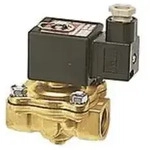 Riegler 2/2-Wege-MV., MS, NC, zwangsg., 24 V DC, Rp 1, FKM, PN 0-6 bar