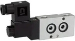 Riegler 3/2-Wegeventil, NAMUR, mono, NC, Alu eloxiert, G 1/4, 230 V, 50Hz