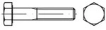 DIN 931 Sechskant-Schaftschraube M14x250 Stahl 8.8 blank