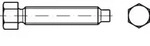 DIN 561 Form A Sechskantschraube VG M12x30 Stahl 8.8 galvanisch verzinkt m....