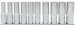 KS Tools 1/2" 12-kant-Stecknuss-Satz, lang, 10-teilig