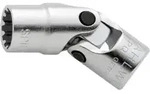 Stahlwille 1/4" (6,3mm) Gelenk-Steckschl&uuml;sseleinsatz Spline Gr.8 SW.1/4" L.32mm