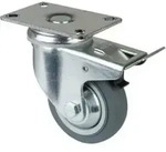 BS Rollen Apparaterolle C120.A85.081 Lenkrolle mit Totalfeststeller,...