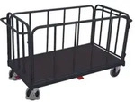 VarioFit Vierwandwagen mit senkrechten Streben RAL 7016