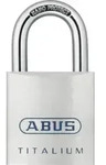 Zylindervorhangschloss 80TI/40 Schlossk&ouml;rper-B.40mm Titalium versch.-schl.ABUS