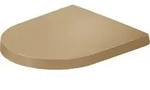 Duravit WC-Sitz Balcoon Compact 37x54cm, abn., m Absenkaut., Clay ter ma