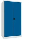 Pavoy Schwerlastschrank, 3 Fachb&ouml;den a 200 kg, 3 Schubladen, RAL 7035/5010