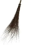 floraworld Reisigbesen Bambus mit Stiel 220 cm