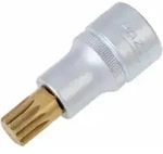 Steckschl&uuml;sseleinsatz 990-12 1/2 Zoll Innen-Vielzahn M12 L.55mm HAZET