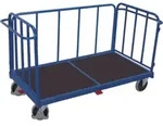 VARIOfit Dreiwandwagen mit senkrechten Streben 1.305 x 845 mm Traglast 500 kg