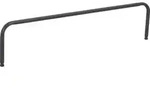 Cordes Einsteckb&uuml;gel RAL 7016 anthrazitgrau 1.200 mm x 300 mm