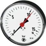 Riegler Standardmano., Kunststoff, G 1/4 hinten zentr., 0-40,0 bar, &Oslash;80