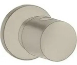 hansgrohe Fertigmontageset Axor Uno UP-Absperrventil, brushed nickel