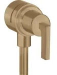 hansgrohe Absperrventil Axor Citterio Stop m R&uuml;ckflussverh., Hebel, brushed bronze