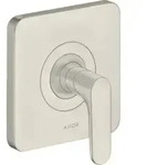 hansgrohe Fertigset Axor Citterio M UP-Absperrvtl., m Hebel, Edelstahl-Optik