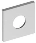 Keuco Wandrosette eckig IXMO 105x105mm, f Ab/Umstellv, UP, SW-ch geb. (59556130092)