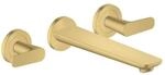 hansgrohe 3-Loch Fertigset Wannemisch.Wand UP Axor Citterio C Cubic cut BGO