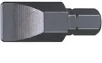 Stahlwille Bit-Schraubendrehereinsatz 1,5 x 13mm Au&szlig;en-6kant 3/8 " L.40mm
