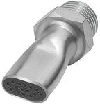 Riegler L&auml;rmarme Flachd&uuml;se, G 3/8 AG, Stahl verzinkt, D&uuml;senbreite 16,5 mm