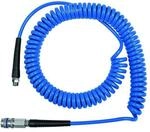 Riegler Spiralschlauch-Stahlkupplung-Set, PU, Schlauch-&Atilde; ̧ 10x6,5, 3,0 m
