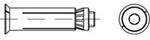 ART 82031 LINDAPTER-Hollo-Bolt St./10.9 HBFF 10-Gr&ouml;&szlig;e 3 galv. verzinkt S