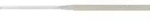 PFERD TOOLS Diamant-Nadelfeile flachstumpf 140mm D181 (grob) f&uuml;r harte...
