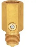 Riegler Sto&szlig;minderer f&uuml;r Manometer, G 1/2, PN 400 bar, aus Stahl