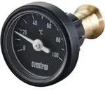 Oventrop Umr&uuml;stsatz Thermometer DN 10 und 15, anthrazit