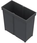 Hettich Abfallsystem-Eimer 11l, AvanTech You Pull 9279391 Kunststoff anthrazit