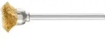 PFERD TOOLS Miniatur- Topfb&uuml;rste TBU &Oslash;15 mm Schaft-&Oslash;3 mm Messing-Draht-&Oslash;0,10
